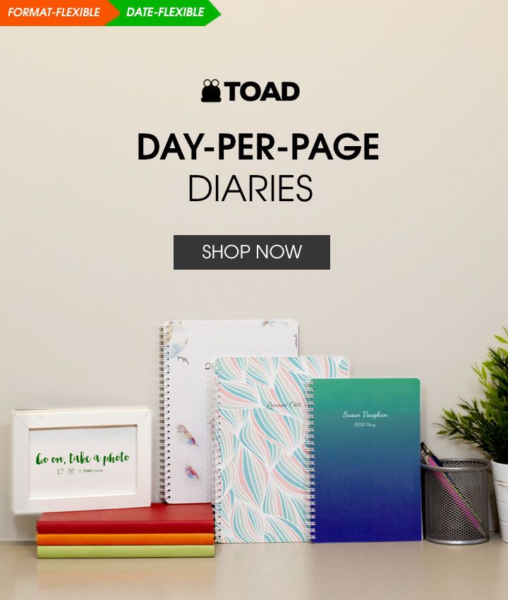 Day Per Page Diaries 2022-2023