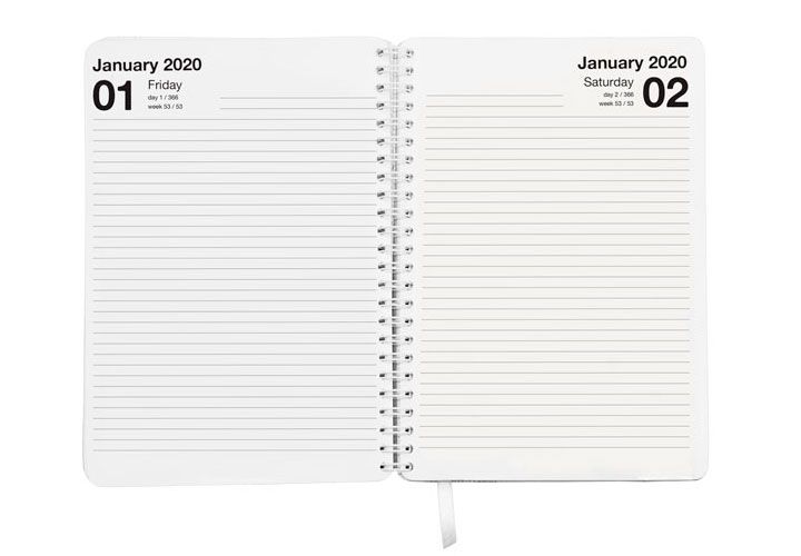 Day Per Page/ Page a Day Diary Formats