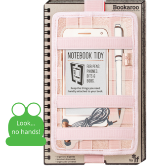 Notebook Tidy (rose gold)