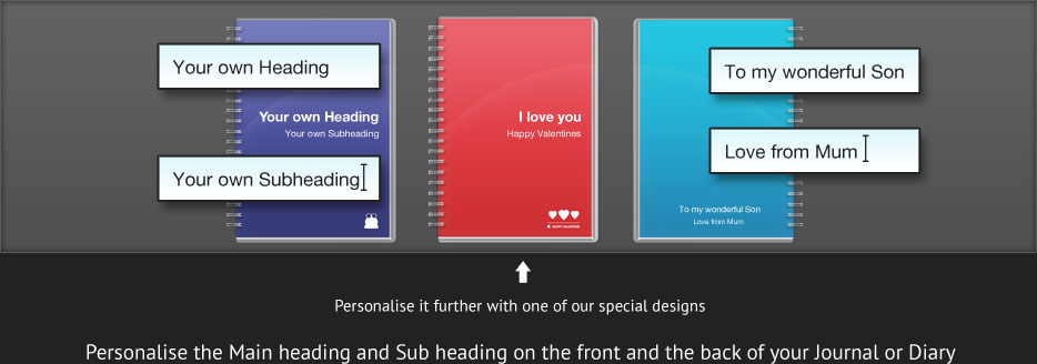 Personalising your diary
