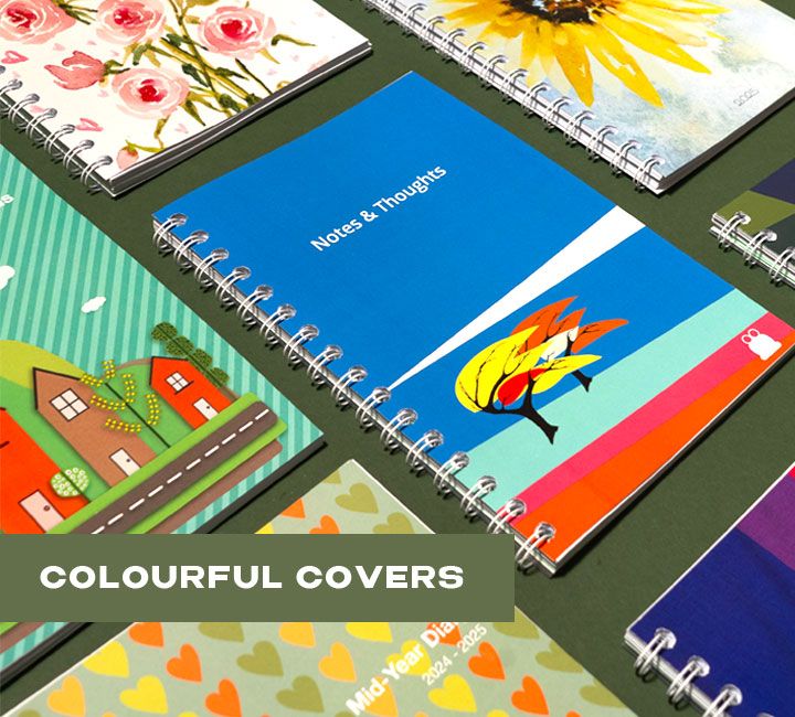 Design your own diary notebook - Cover options