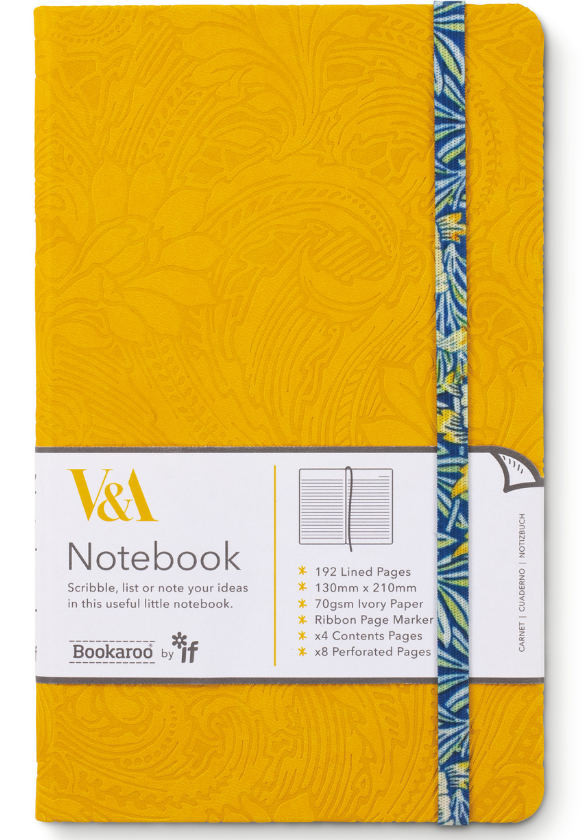 V&A Collection - Tulip&Willow Collection - A5 Notebook