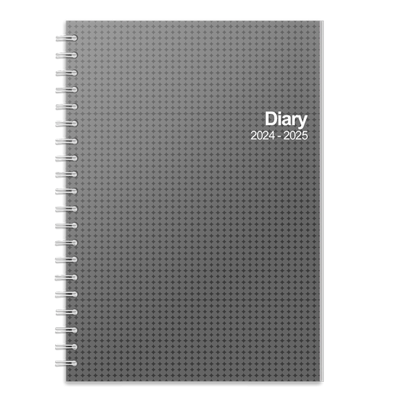 Full Colour Tax Year Diary | Grey