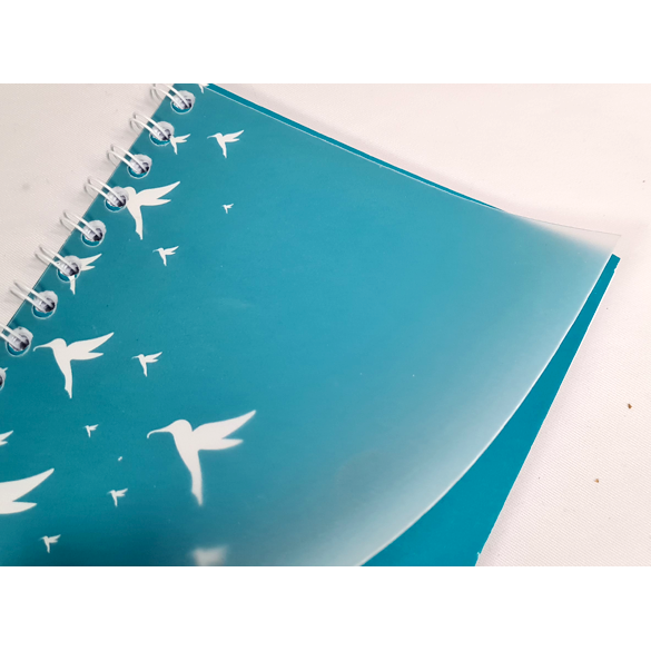 Academic 2025-2026 diary with plastic poly cover for protection