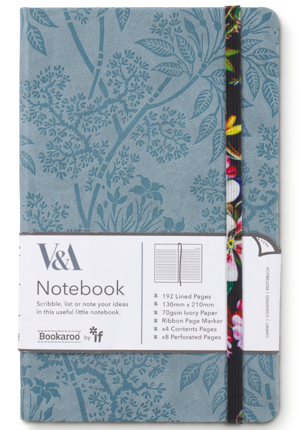 V&A Collection - Kilburn Pattern - A5 Notebook