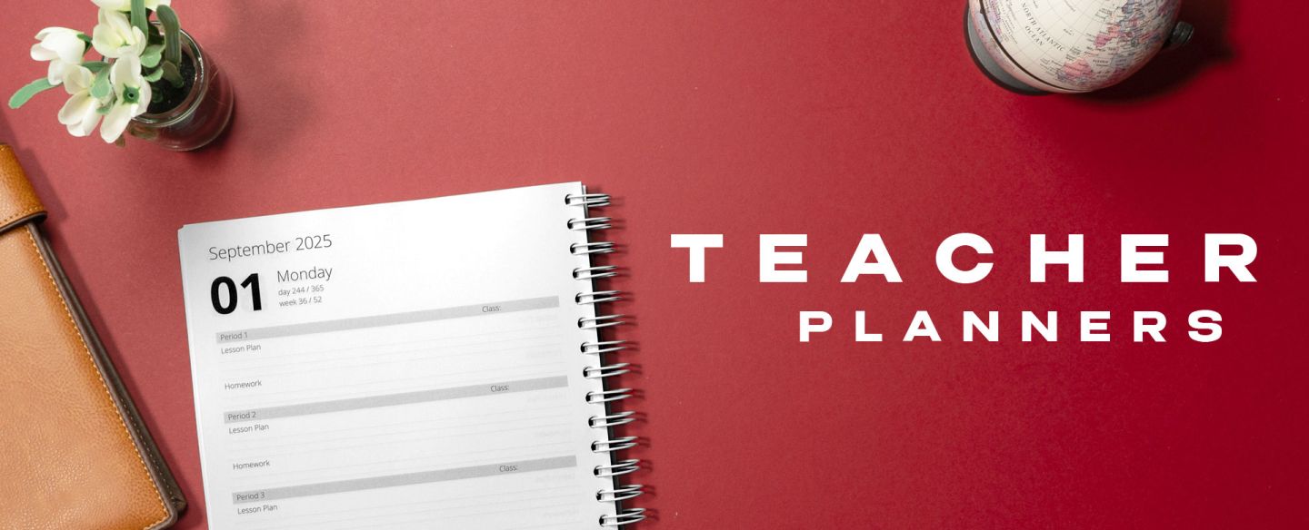 New range of teacher planners ideal for academic use