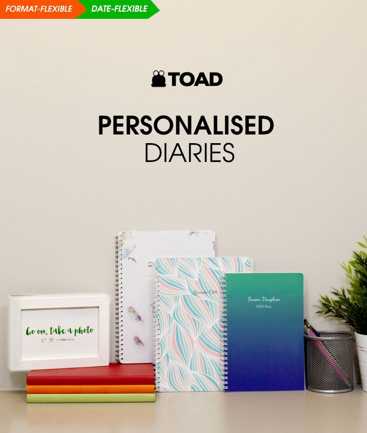 2018 Diaries WEEK TO VIEW A4 Red Hardback Diary Organiser Planner