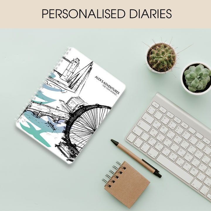 Customised & Personalised Date-Flexible Diaries
