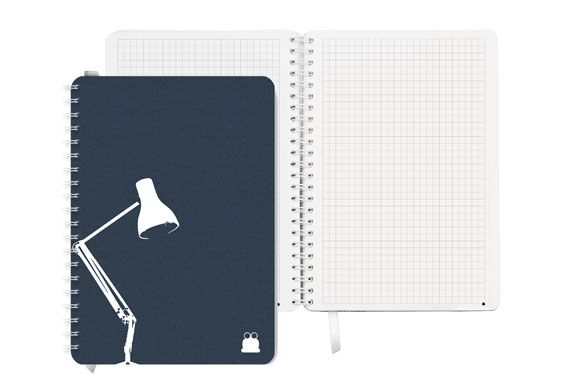 Double Page Gridded Notebook