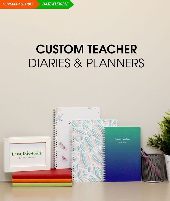 Personalised Teacher Planners & Diaries
