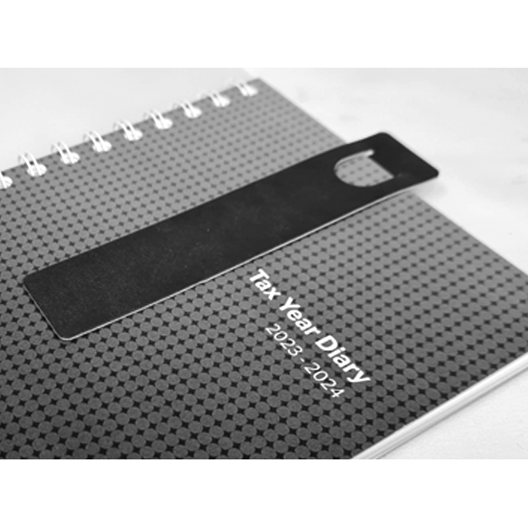 2026 diary with page marker