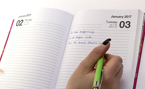 diary formats
