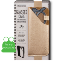 Glasses Pouch | Metallic Gold