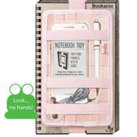 Rose Gold Notebook Tidy