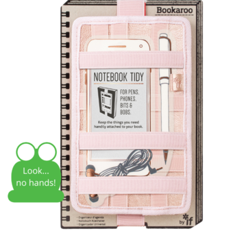 Rose Gold Notebook Tidy