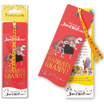 David Walliams Booky Bookmarks - Gangsta Granny