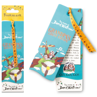 David Walliams Booky Bookmarks - Grandpa's Great Escape