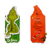 Dr Seuss Magnetic Character Bookmarks - The Grinch