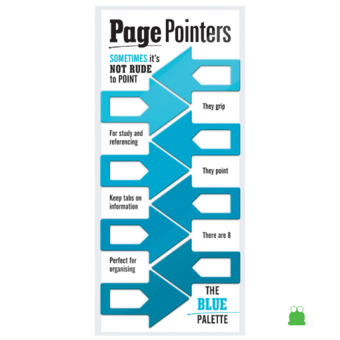 Page Pointers (blue)