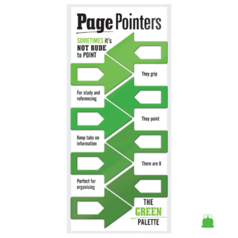 Page Pointers (green)