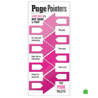 Page Pointers (pink)