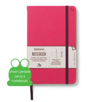 A5 Notebook (pink)