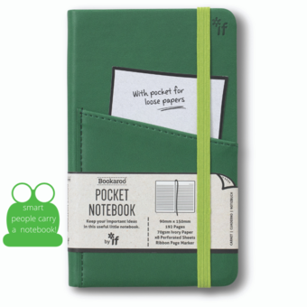 A6 Pocket Notebook (forest green)