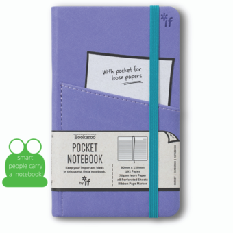 A6 Pocket Notebook (lilac)