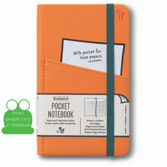 A6 Pocket Notebook (orange)