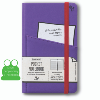 A6 Pocket Notebook (purple)