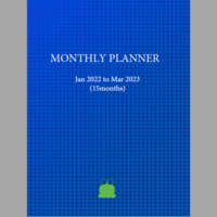 2022 Monthly Planner