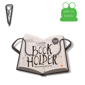 Gimble Adjustable Book Holder (grey)