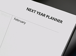 Next year planner