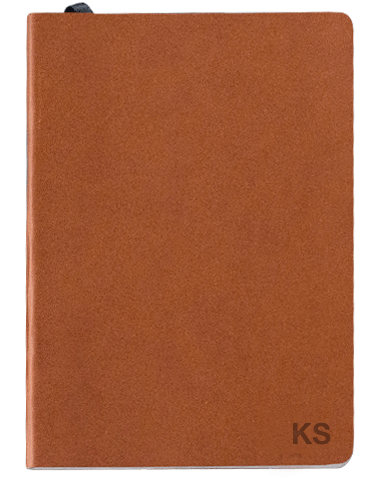 MALLE - Brown notebook