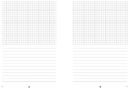 journals - split page: grid & lined (broad spacing)