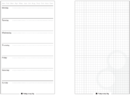 Week View - Standard - 1 Week & Notes (grid)