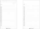 Day View Appointments - 1 day over 2 pages
