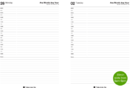 Day View Appointments - 30-minute appointments day-per-page