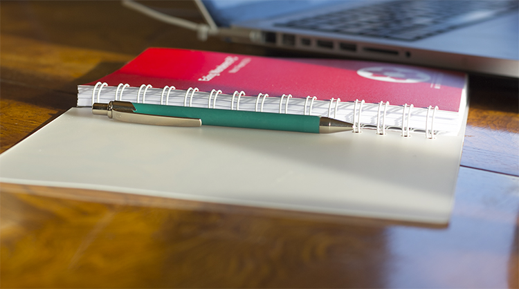 144 Sheets Medium Lined Notes Pages | A5 White